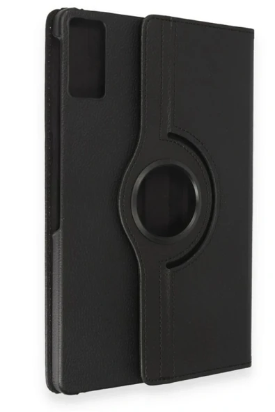 LitaeTrend Samsung Galaxy T550 Tab A 9.7 Kılıf 360 Tablet Deri Kılıf - Siyah - Resim 2