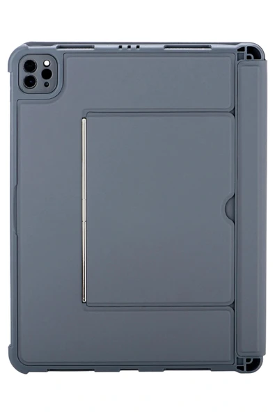 LitaeTrend T5504D iPad Pro 11 (2024) Kılıf Palermo Ledli Klavyeli Standlı Tablet Kılıfı - Siyah - Resim 3