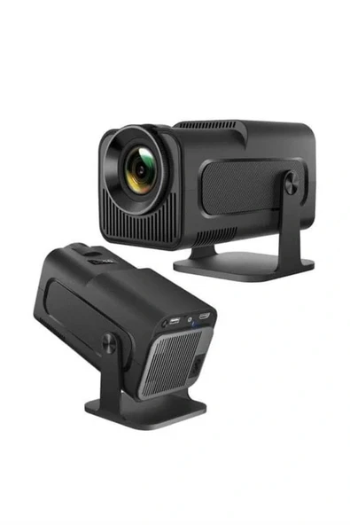 LitaeTrend Çift Kollu Projeksiyon Taşınabilir Game Projektör Full Hd 1080P 4k Projeksiyon Gamepad ürün görseli