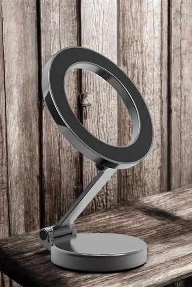 LitaeTrend Telefon Tutucu Tüm Arabalara Uyumlu Araç İçi Katlanabilir Manyetik Tasarım - Resim 5