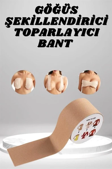 LitaeTrend Toparlayıcı ve Şekillendirici Göğüs Bandı Tere ve Suya Dayanıklı Hassas Ciltlere Uygun - Resim 2