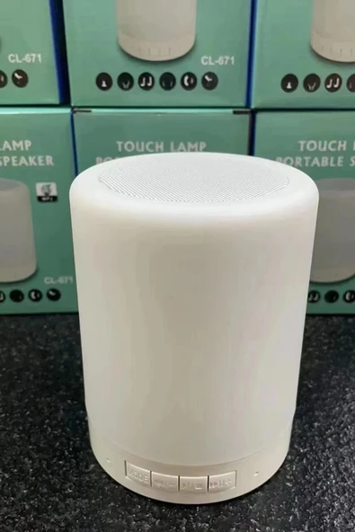 LitaeTrend CL-671 Şarjlı Dokunmatik Gece Lambalı Bluetooth Hoparlör - Resim 2