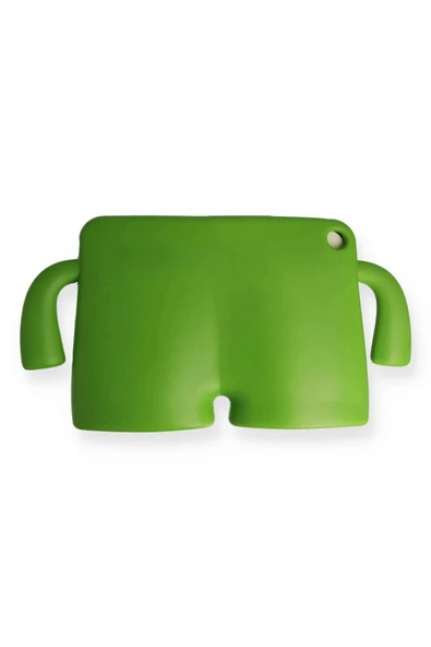 LitaeTrend iPad Mini 5 Kılıf Karakter Tablet Silikon - Yeşil - Resim 2