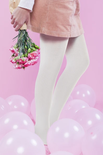 DoReMi Kız Çocuk Külotlu Çorap Fitilli ürün görseli