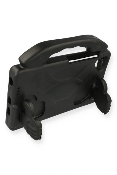 LitaeTrend iPad 4 9.7 Kılıf Like Stantlı Tablet Silikon - Siyah - Resim 3