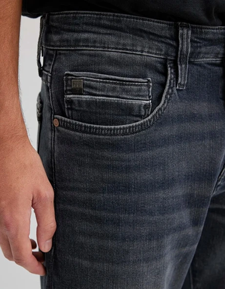 Mavi 0042286535 Jake Mavi Pro Vintage Smoke Jean Erkek Kot Pantolon - Resim 7