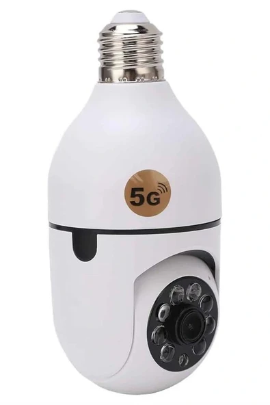 LitaeTrend Ev Kamerası Wifi Kamerası Gece Görüşlü Akıllı Ampül Kamera - Resim 5