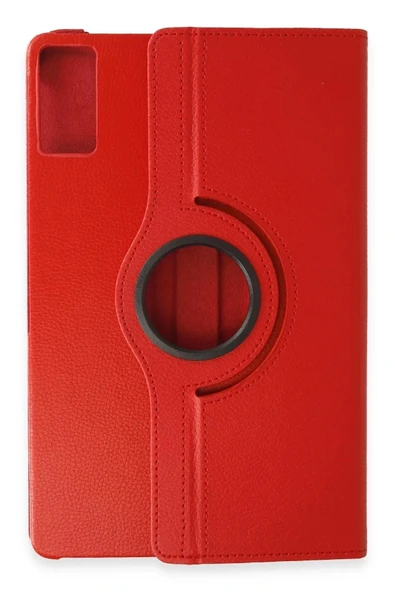 LitaeTrend Huawei Honor Pad 10 12.1 Kılıf 360 Tablet Deri Kılıf - Kırmızı - Resim 4