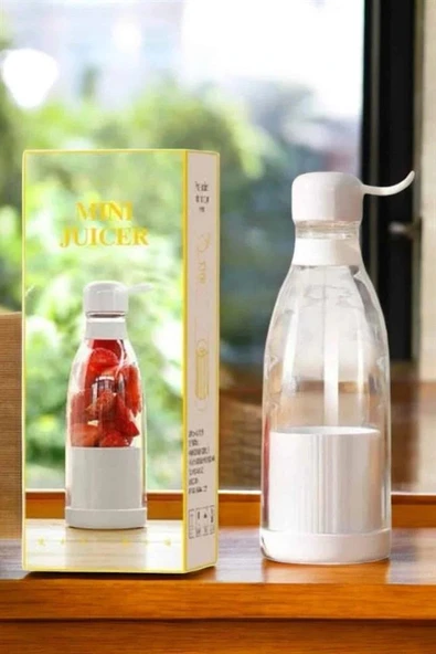 LitaeTrend Bardak Blender Smoothie Meyve Sıkacağı Şarjlı Cam Taşınabilir ürün görseli