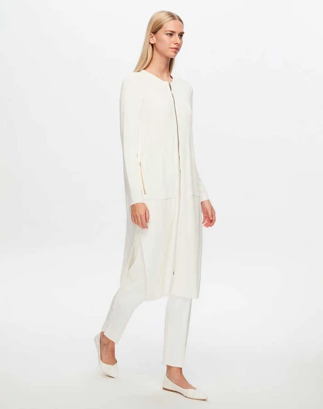 T24Y-9014 MISSDALIDA FERMUARLI UZUN HIRKA - Resim 8