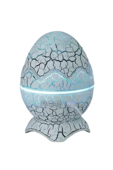 LitaeTrend Dinozor Yumurtası Gece Masa Lambası Bluetooth Hoparlör 14 Renk Seçeneği - Resim 5