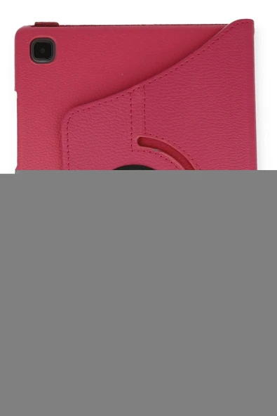 LitaeTrend Samsung Galaxy Tab A7 10.4 Kılıf 360 Tablet Deri Kılıf - Pembe - Resim 2