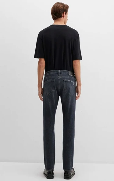 Mavi 0042286535 Jake Mavi Pro Vintage Smoke Jean Erkek Kot Pantolon - Resim 5