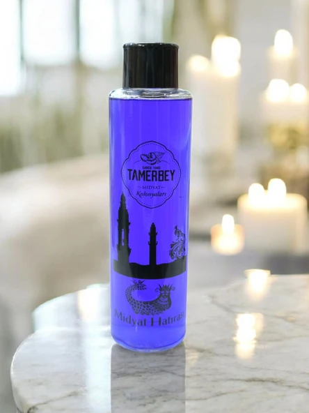 TAMERBEY İNCİR REYHAN KOKULU KOLONYA CAM ŞİŞE 400 ML - Resim 2