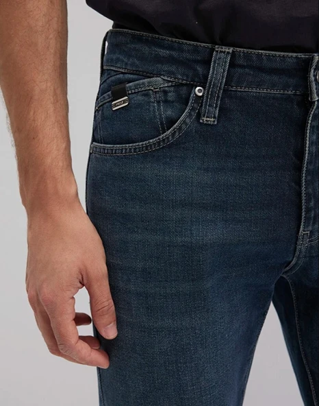 Mavi 0042289339 Jake Mavi Pro Koyu Puslu Comfort Jean Erkek Kot Pantolon - Resim 7