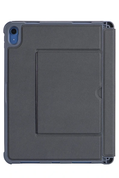 LitaeTrend T5508D iPad 2022 10.9 (10.Nesil) Kılıf Palermo Ledli Klavyeli Standlı Tablet Kılıfı - Siyah - Resim 3