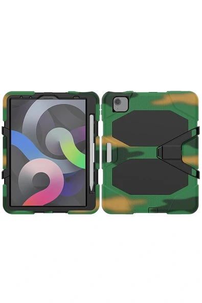 LitaeTrend iPad Pro 11 (2020) Kılıf Griffin Tablet Kapak - Kamuflaj - Resim 2