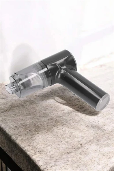 LitaeTrend Üflemeli Güçlü Vakumlu Ev Ofis Araç Süpürgesi El Süpürgesi Şarjlı ürün görseli 1