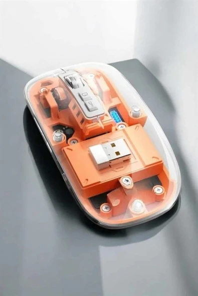 LitaeTrend Sessiz Kablosuz USB Girişli Mouse Fare Yüksek Performanslı - Resim 4