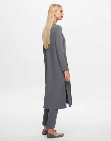 T24Y-9014 MISSDALIDA FERMUARLI UZUN HIRKA - Resim 12