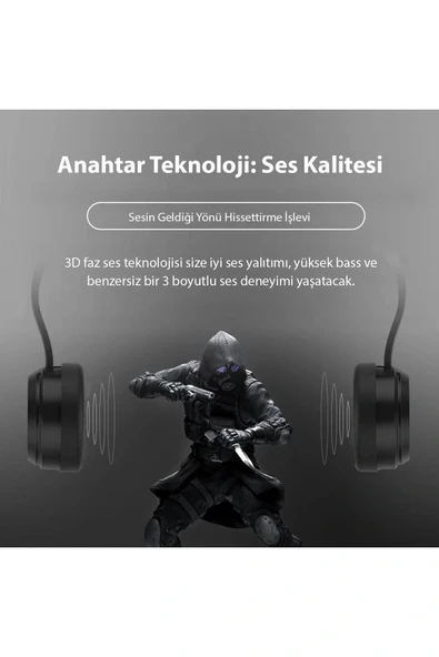 LitaeTrend Shinecon SC-G04E 3D Sanal Gerçeklik Gözlüğü - Siyah - Resim 2