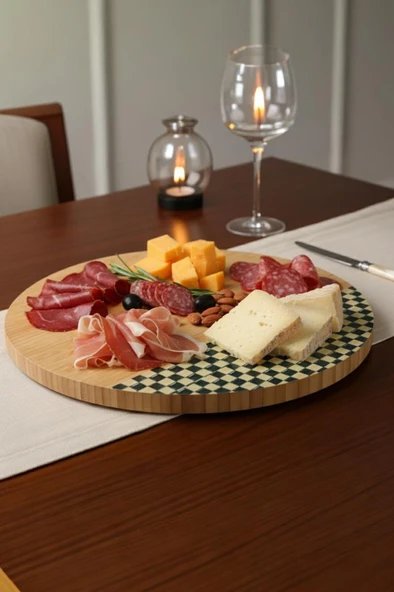 Bambum Ritual - Dönen Servis Tabağı Küçük ürün görseli