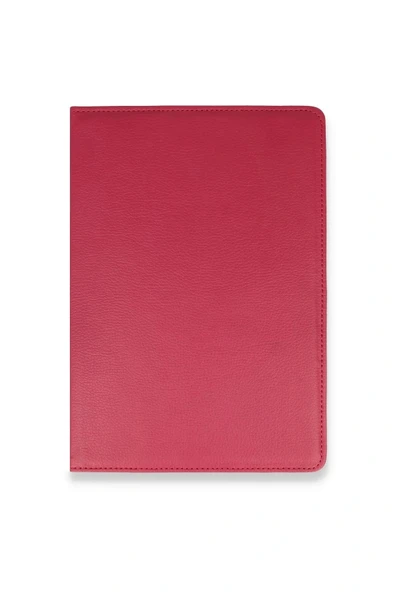 LitaeTrend Samsung Galaxy X200 Tab A8 10.5 Kılıf 360 Tablet Deri Kılıf - Pembe - Resim 3