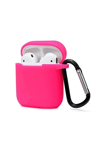 LitaeTrend Airpods 2 (2.nesil) Sert Silikon Kılıf - Pembe ürün görseli 1