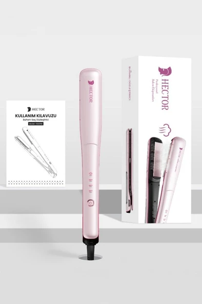 Hector HD205B 150 W Buharlı Göstergeli Saç Düzleştirici - Resim 2