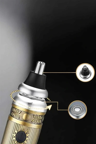 LitaeTrend Profesyonel Saç Sakal ve Vücut Tıraşına Uygun Sıfır Sinek Kaydı Tıraş ürün görseli 1