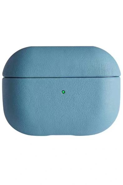 LitaeTrend Airpods 3 (3.nesil) 405 Deri Kılıf - Sierra Blue - Resim 2