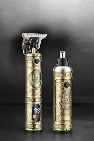 LitaeTrend Yeni Nesil Tıraş Makinesi Pro 3 Başlıklı Dijital Göstergeli - Resim 4