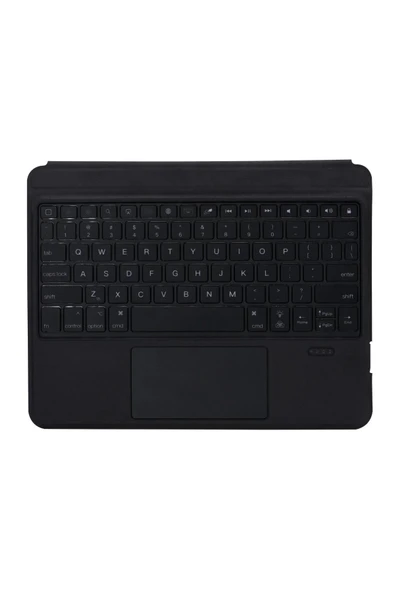 LitaeTrend T5206D iPad 10.2 (7.nesil) Kılıf İnter Ledli Klavyeli Tablet Kılıfı - Siyah - Resim 3