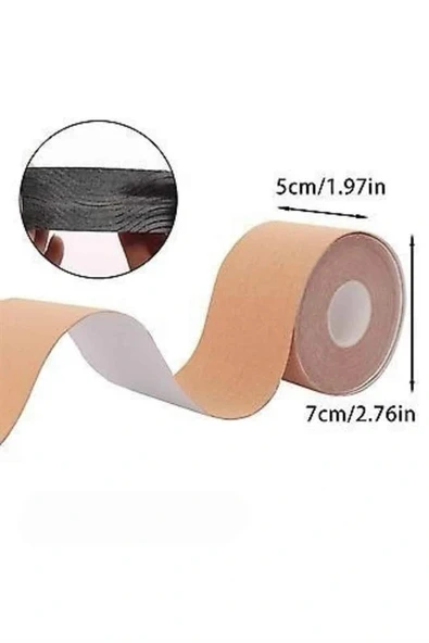 LitaeTrend Toparlayıcı Göğüs Bandı Şekillendirici Ten Rengine Uygun Esnek Hassas Ciltlere Uygun - Resim 4