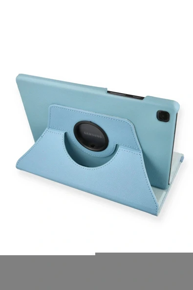 LitaeTrend Samsung Galaxy Tab A7 10.4 Kılıf 360 Tablet Deri Kılıf - Turkuaz ürün görseli 1