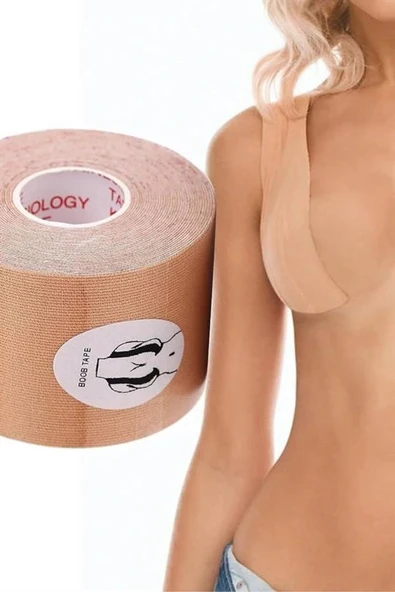 LitaeTrend Toparlayıcı ve Şekillendirici Göğüs Bandı Tere ve Suya Dayanıklı Hassas Ciltlere Uygun - Resim 5