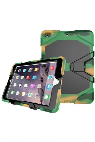LitaeTrend iPad 5 Air 9.7 Kılıf Griffin Tablet Kapak - Kamuflaj - Resim 2