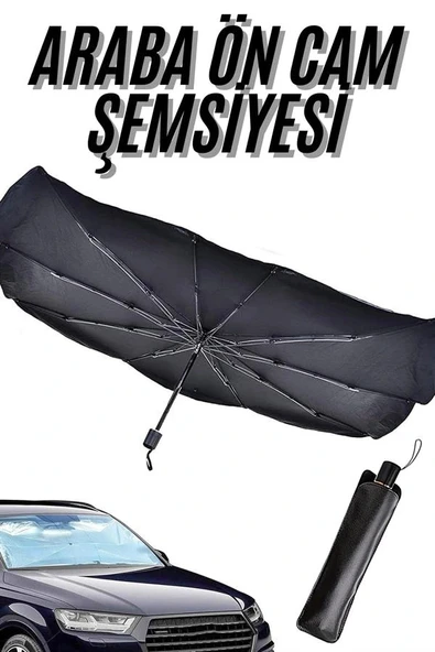 LitaeTrend Tüm Araçlar İçin Şemsiye Güneşlik Ön Cama Uygun Özel Kaplama - Resim 2