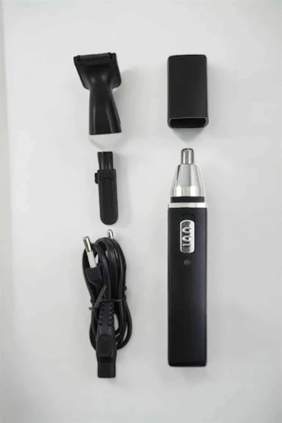 LitaeTrend Tıraş Makinesi Kulak Burun ve Yüz Temizleyici Şarjlı Mini - Resim 3