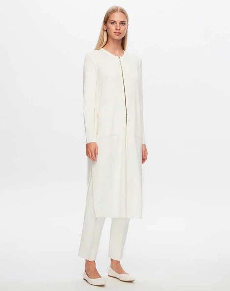 T24Y-9014 MISSDALIDA FERMUARLI UZUN HIRKA - Resim 7