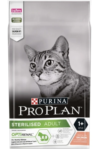 Proplan Sterilised Kısırlaştırılmış Somonlu Kedi Maması 10 Kg - Resim 2