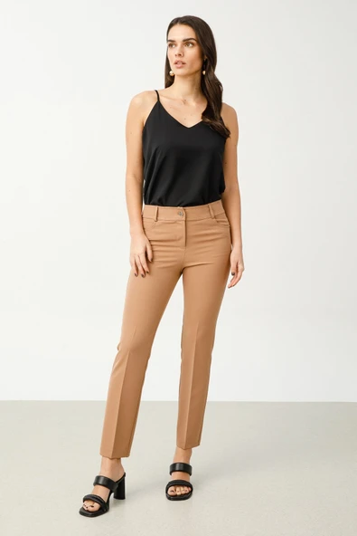 4011 MODAİLGİ BEŞ CEP DAR PAÇA PANTOLON - Resim 3