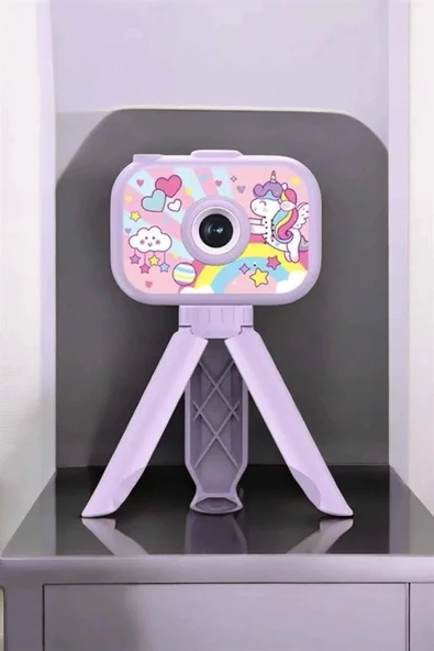 LitaeTrend Ayaklı Mini Fotoğraf Makinesi Çocuk Için Eğitici Video Kamera ürün görseli