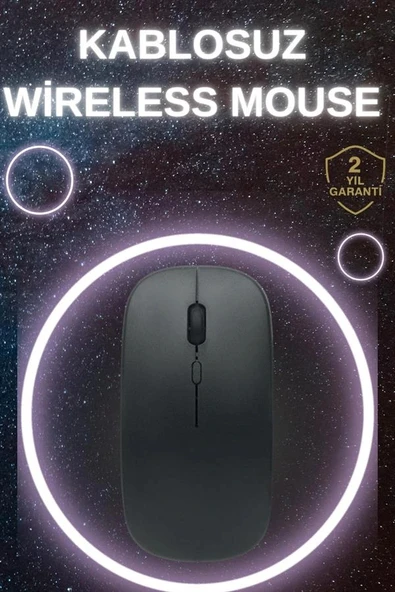 LitaeTrend Profesyonel Mouse Wireless Oyuncu Faresi Bluetooth Bağlantılı - Resim 2