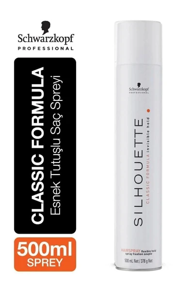 Schwarzkopf Professional Silhouette Esnek Tutucu Saç Spreyi 500 Ml - Resim 2