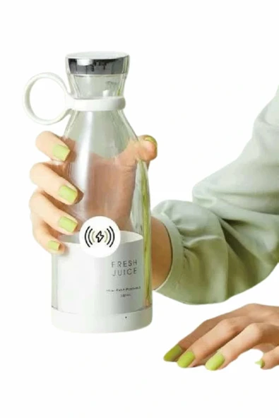 LitaeTrend Meyve Sıkacağı Taşınabilir USB Elektrikli Blender Mini - Resim 4