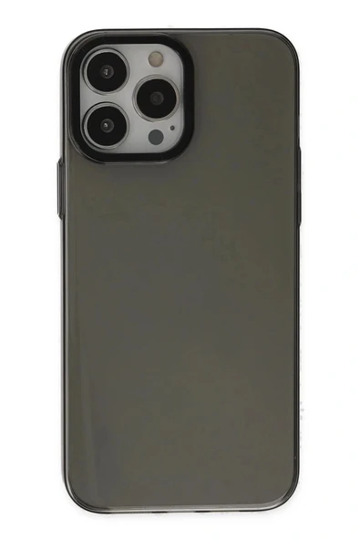 LitaeTrend iPhone 14 Pro Kılıf Anka PC Sert Metal Kapak - Siyah ürün görseli 1