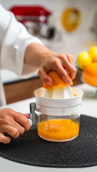 Narenciye Sıkacağı Çevirmeli Portakal, Mandalina ve Limon Sıkacağı ürün görseli