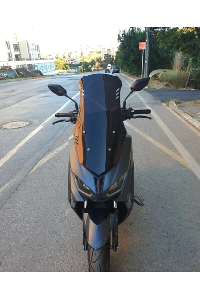 MOTOCAM Revolt RSX5 Siperlik Ön Cam 2022-2025 Model 75cm Siyah Renkli 4mm ürün görseli