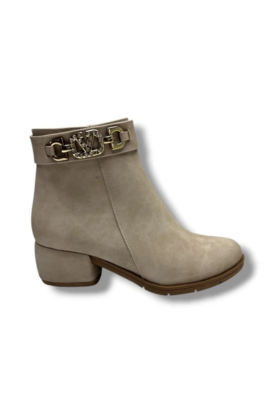 Erbay 535-26 Yağlı Deri Trend Fashion Kadın Bot - Resim 2